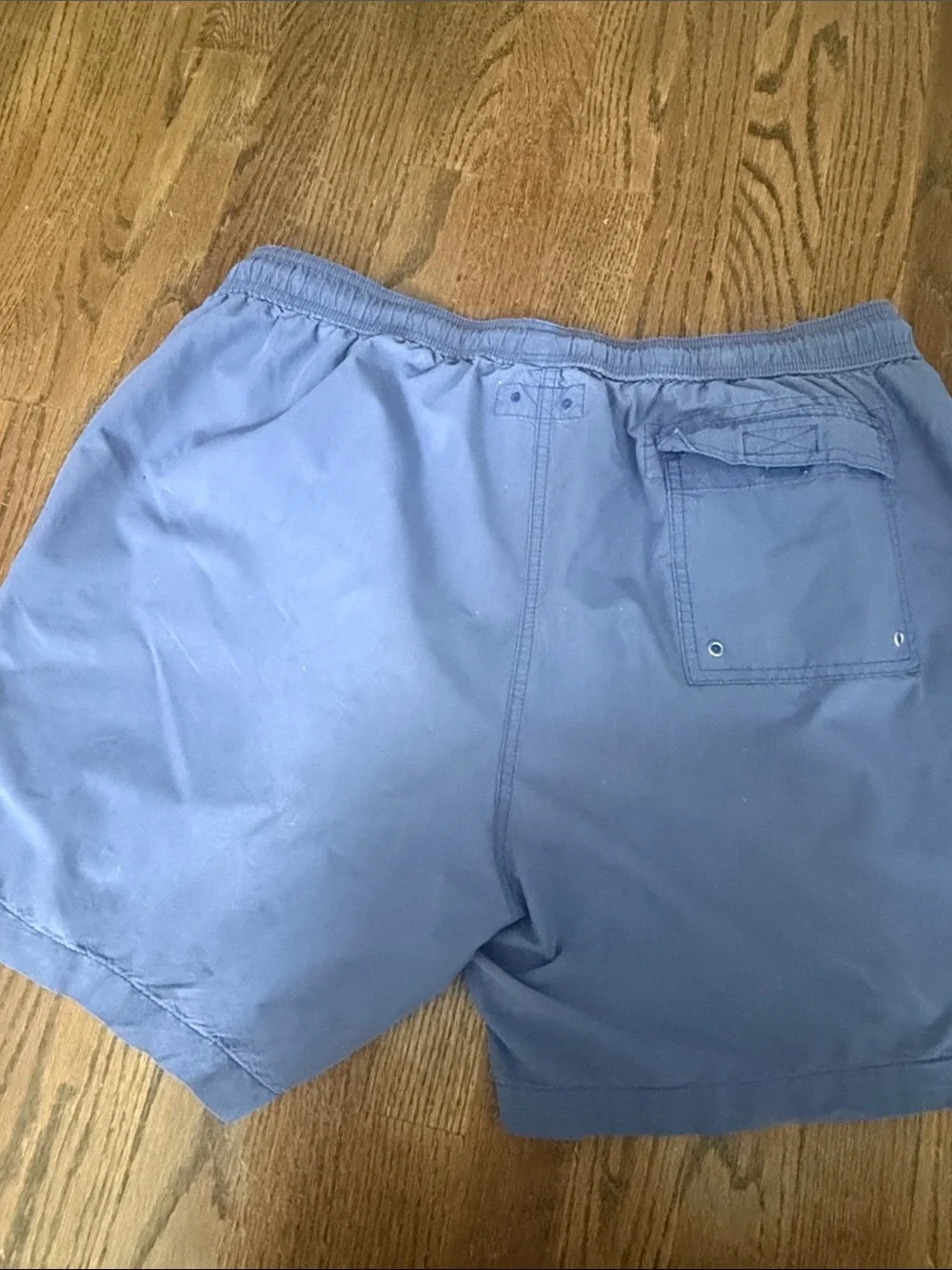 Men's Brooks brothers Blue Drawstring swim trunks Shorts sz large
